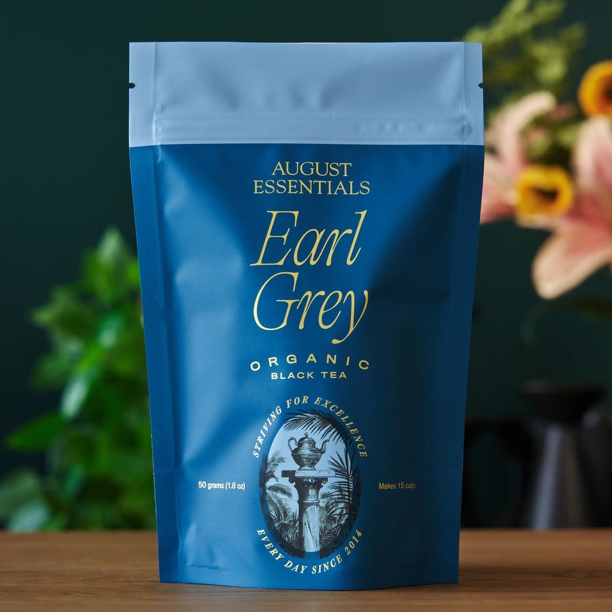 Essentials Earl Grey organic black tea with bergamot and orange notes
