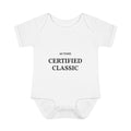Infant Bodysuit - "60 Years Certified Classic" Baby Onesie (Newborn Gift)