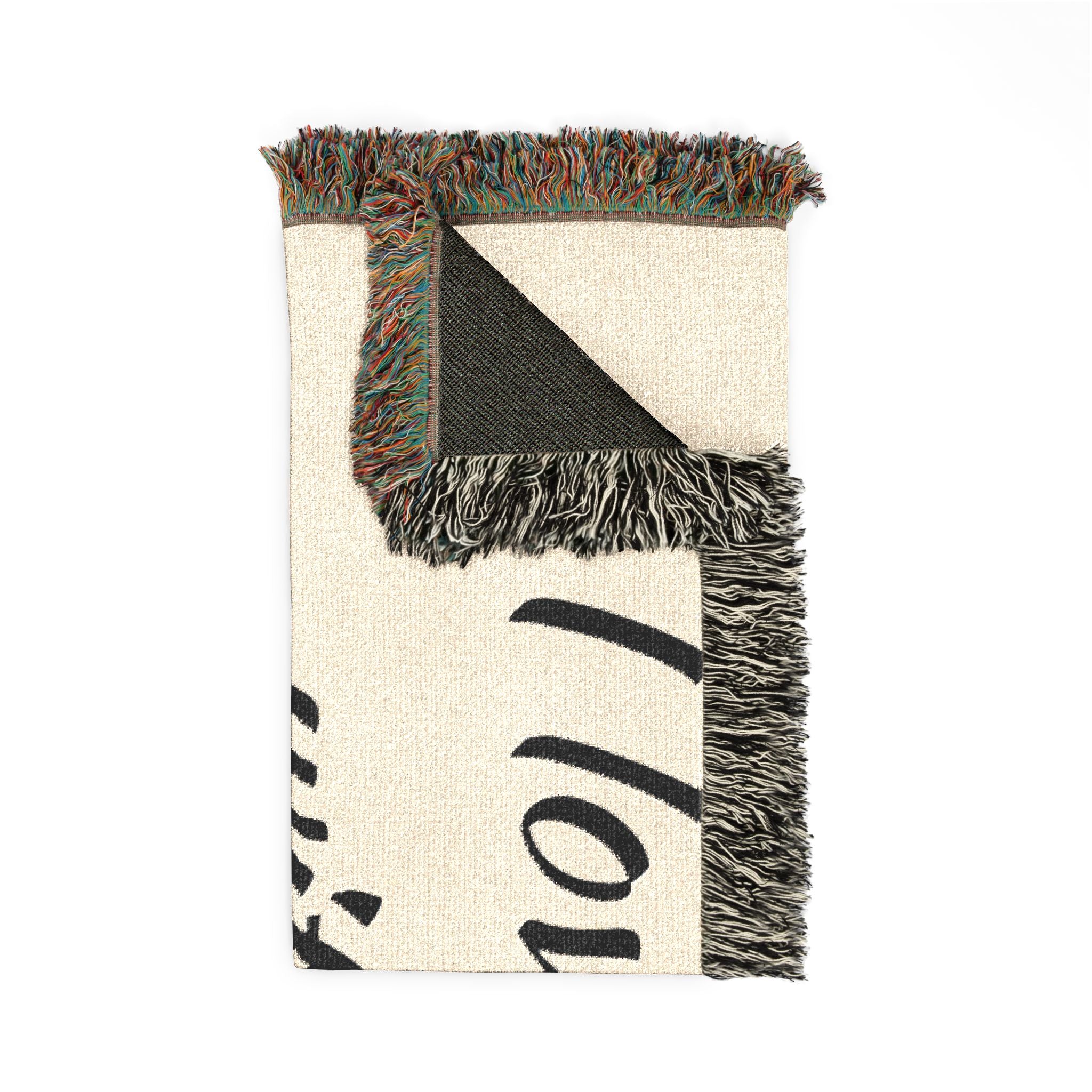Woven Blanket — "I Love You With All My Butt" Funny Romantic Throw Blanket