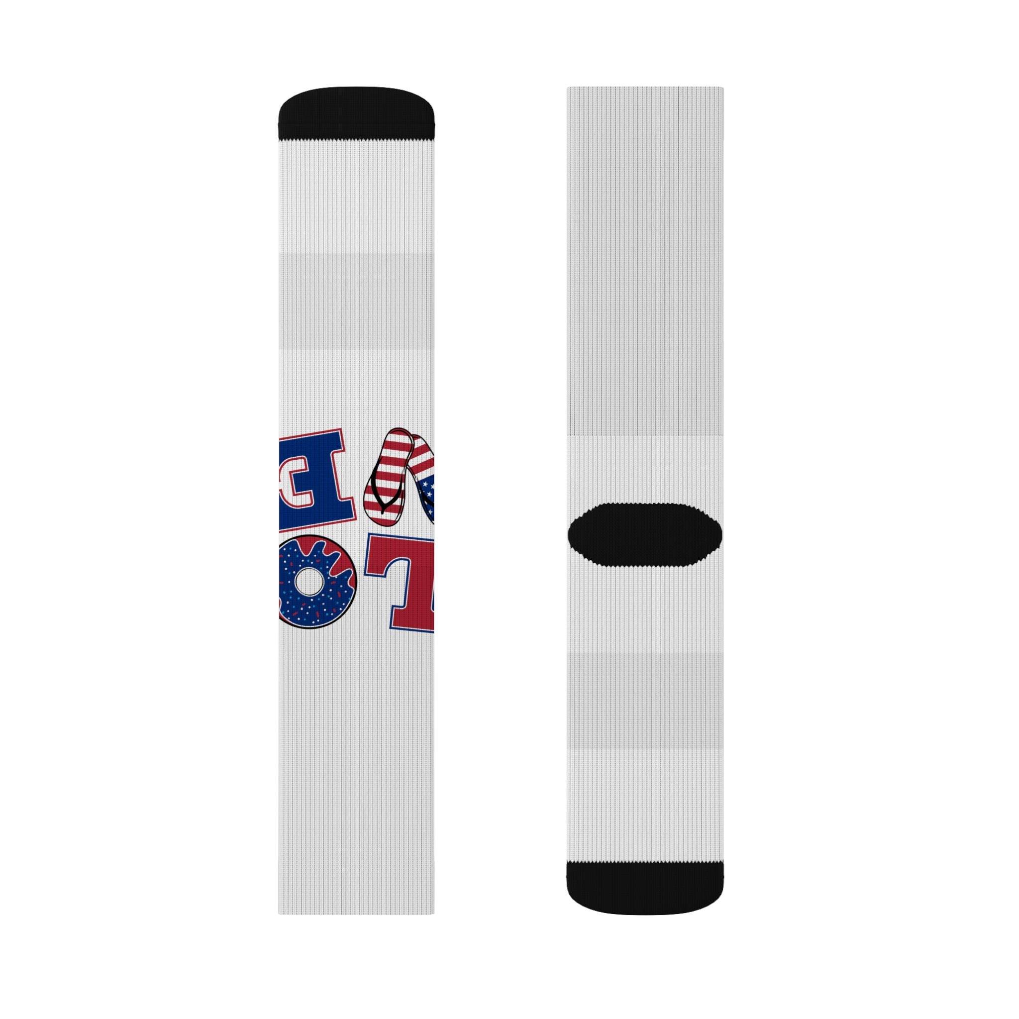 Patriotic LOVE Sublimation Socks