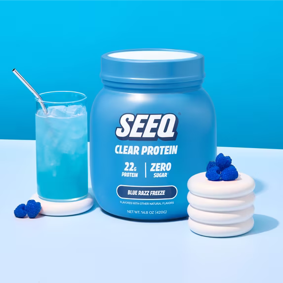 Seeq Whey Protein Isolate Chocolate Milkshake Zero Carb Recovery Powder by Josla