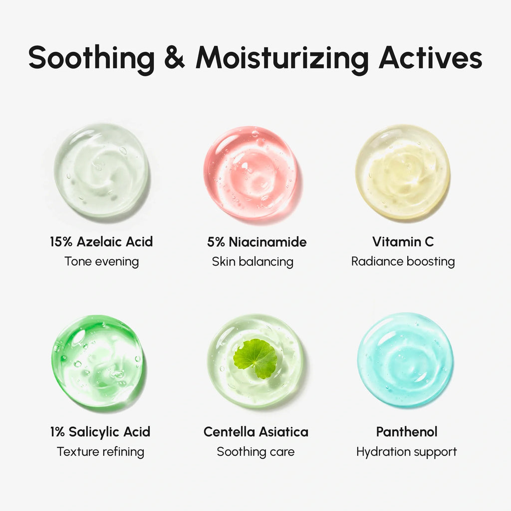 Marée Azelaic Acid Cream soothing sensitive skin, reducing redness and blemishes
