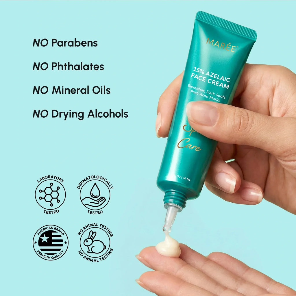 Azelaic Acid Cream soothing sensitive skin with blemish removal and hydration