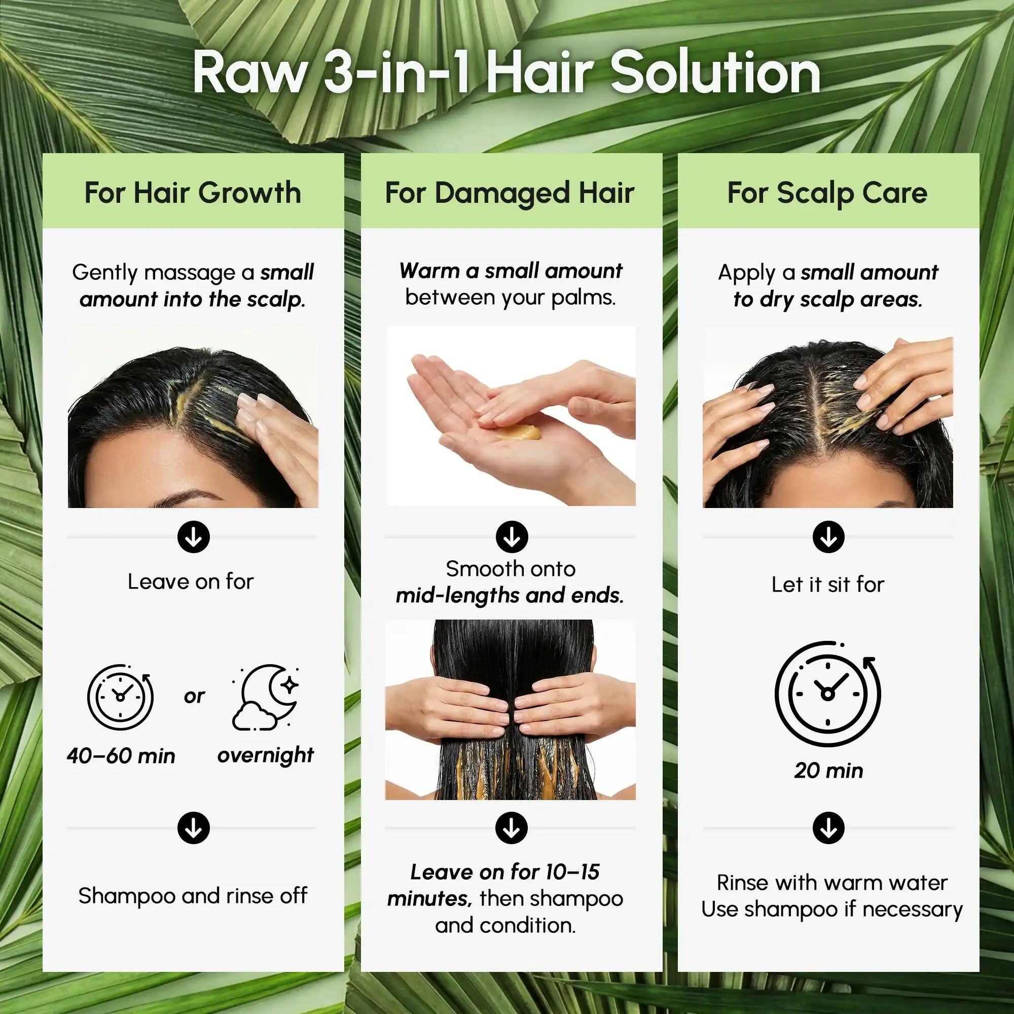 Pure Batana Hair Growth Paste container with natural plant ingredients for healthy hair growth