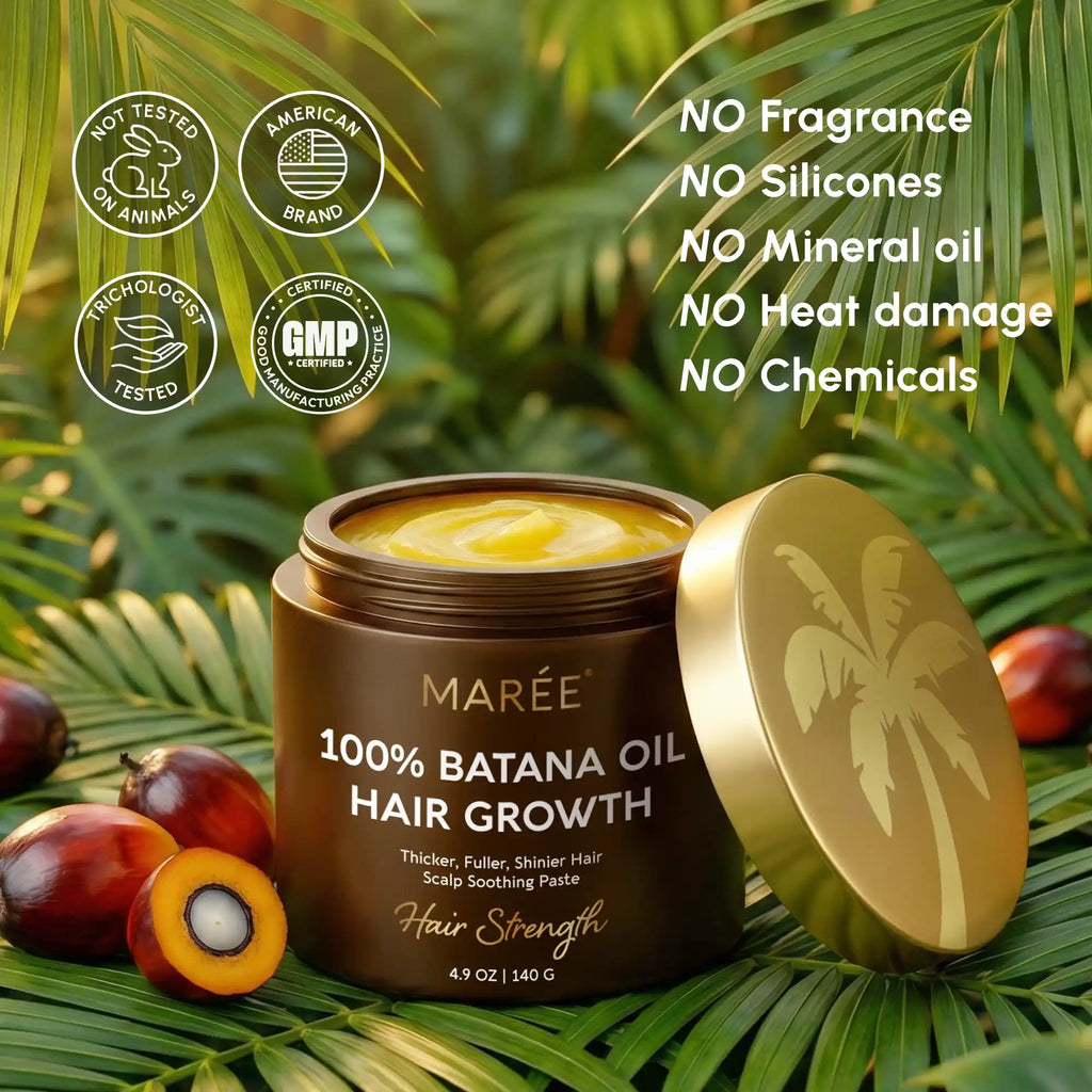 Pure Batana Hair Growth Paste for natural thick and healthy hair growth