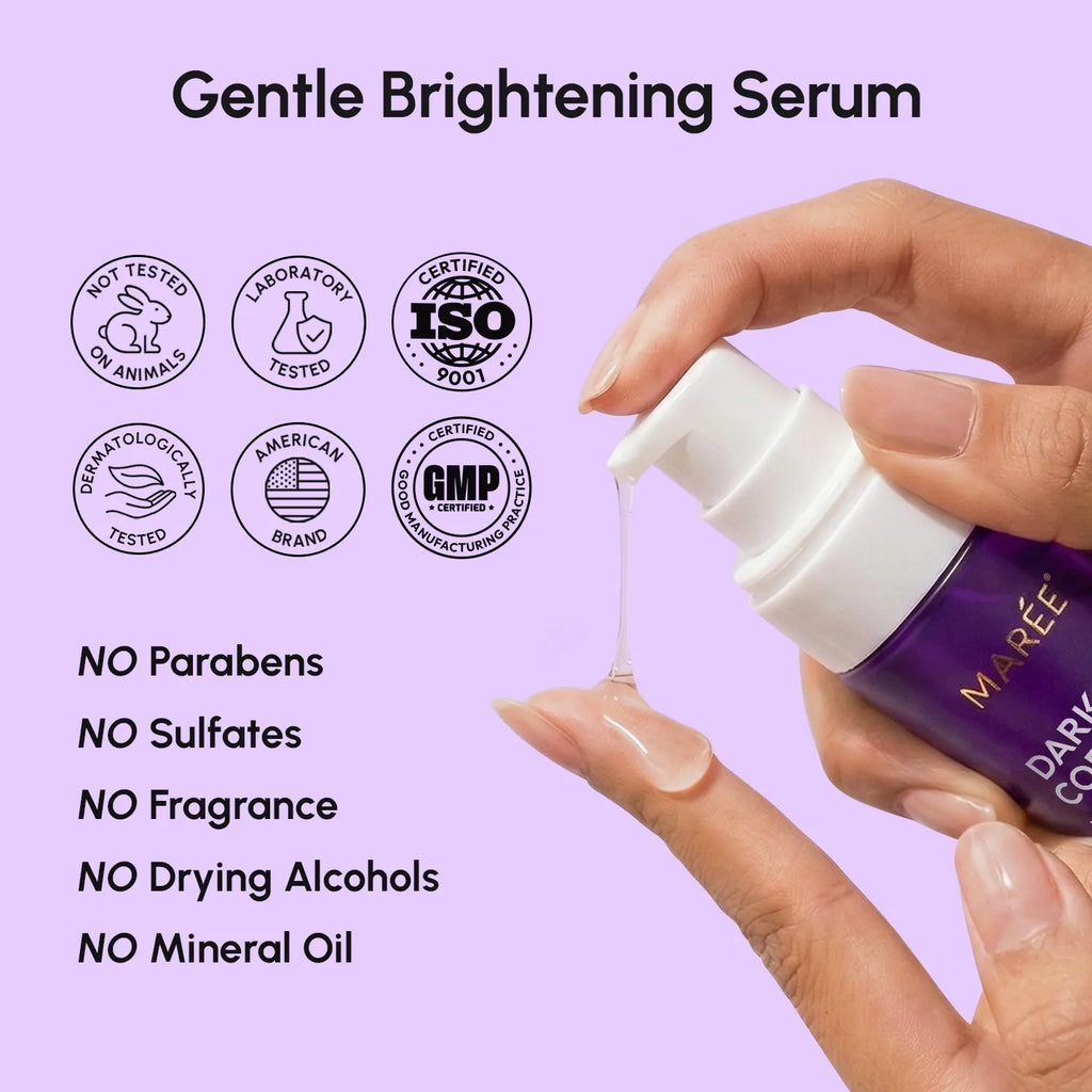 Marée® Face & Body Serum for dark spots with Tranexamic Acid and Vitamin C reducing hyperpigmentation and brightening skin
