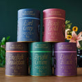 All The Essentials tea bags bundle with five classic organic tea varieties in elegant packaging