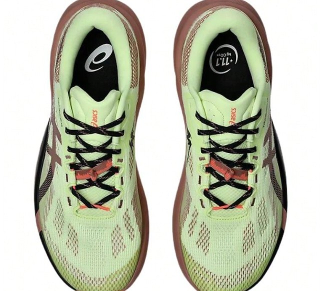 Asics Gel-Trabuco 14 Comfortable Fit Trail Running Shoes Light-Green Brown Sneaker Men 1011C166-750