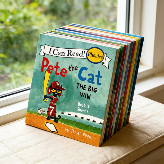 12 Books Set, Includes Long And Short Vowel Exercises, Suitable for Early Readers, Foreign Language Learning Material, Birthday Gift Family Interaction Language Development, Christmas