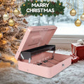 HOMEYUER Large Cash Box with Money Tray and Lock, With 6 kinds accessories, Large Money Box for Cash Register, Storage Box, Metal locking Cash box, Money box, Security box