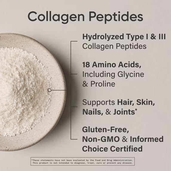 Sports Research® Collagen Peptides for Women & Men Hydrolyzed Type 1 & 3 Collagen Powder Protein (41 Servings) by Josla