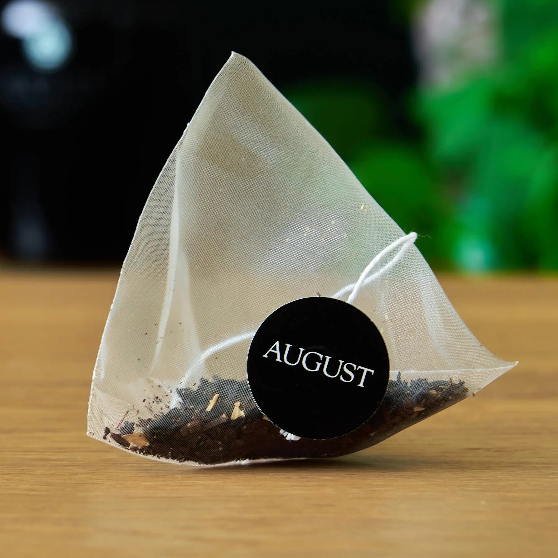 Jet Black Roasty Coffee Black Tea box with 15 tea bags showcasing espresso and hazelnut flavors