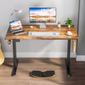 IDLE WAY Ergonomic Desk with Adjustable Height, Ideal for Modern Offices, Studies, Bedrooms, And Living Rooms