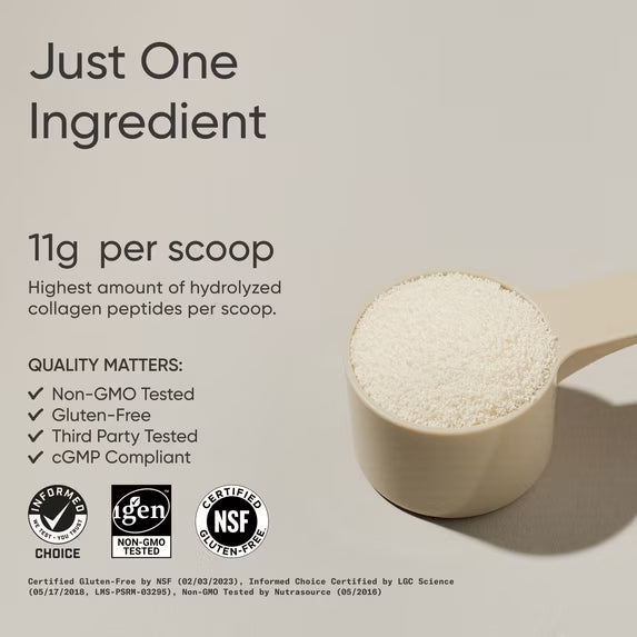 Sports Research® Collagen Peptides for Women & Men Hydrolyzed Type 1 & 3 Collagen Powder Protein (41 Servings) by Josla