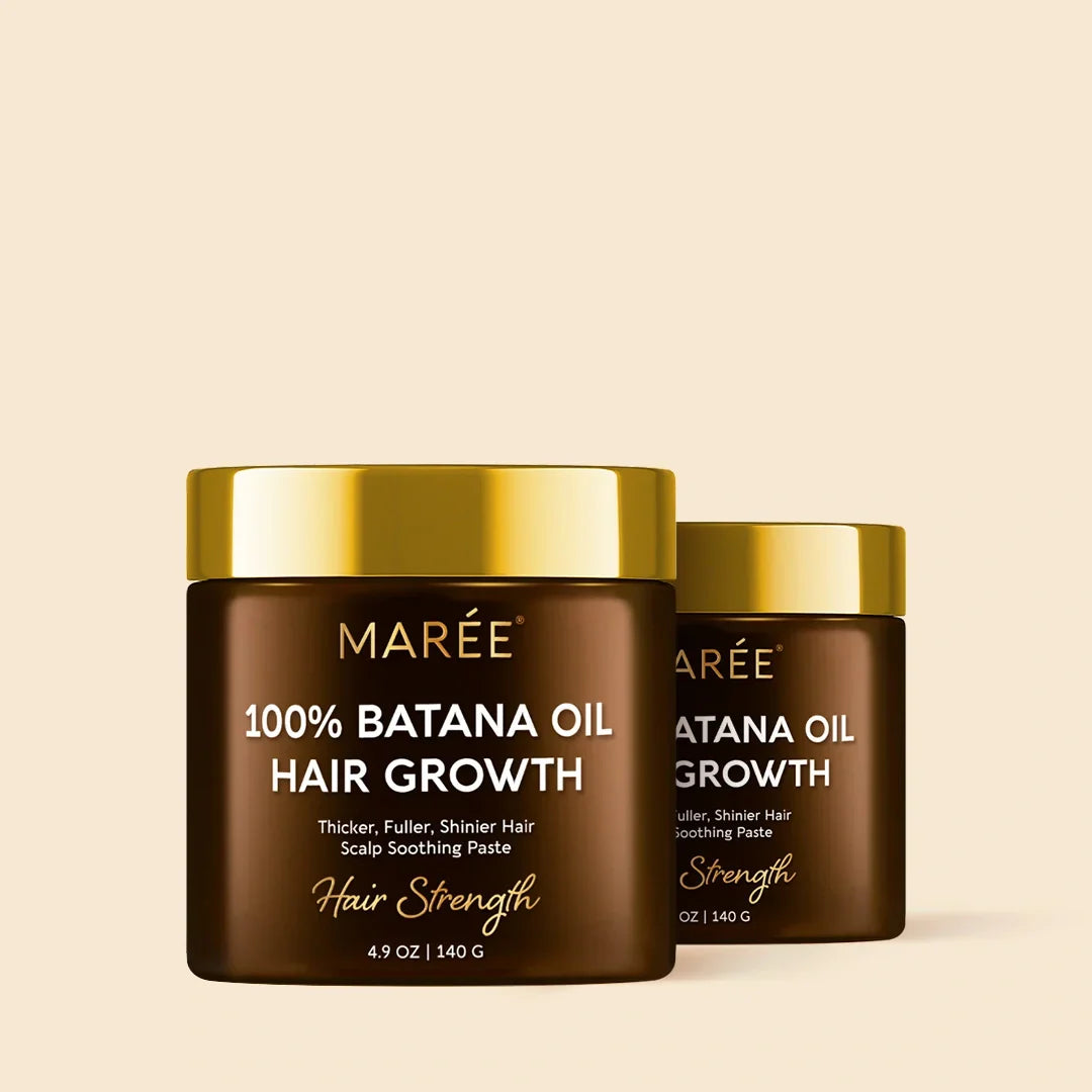 Pure Batana Hair Growth Paste natural plant oil for healthy hair growth and scalp nourishment