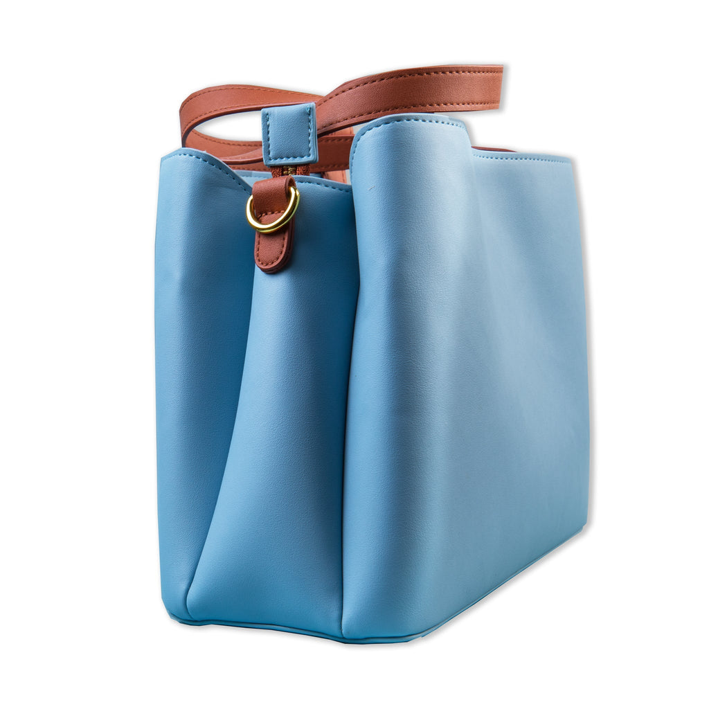 SYB Purse in vegan leather with multiple compartments and EMF shielding technology for safer phone carrying