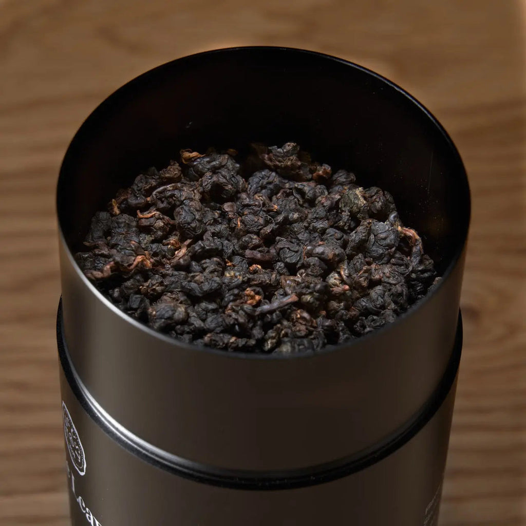 Luxury Rare Leaves teas gift set featuring Gold, Black Pearl, and Emerald in elegant aluminum tins