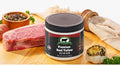 Premium beef tallow from grass-fed cattle for cooking and skincare uses