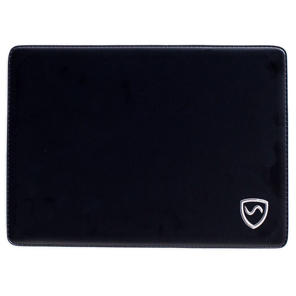 SYB Tablet Pad made with SaferBody Platinum Steel to shield your body from harmful tablet emissions and 5G radiation